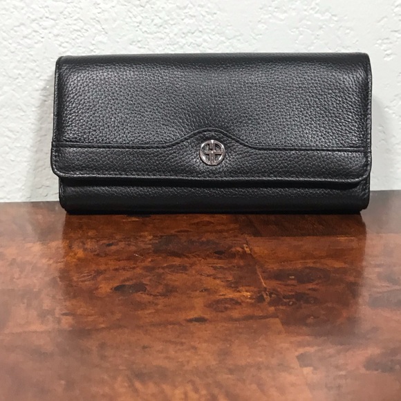 Giani Bernini black purse with wallet - Picture 5 of 7